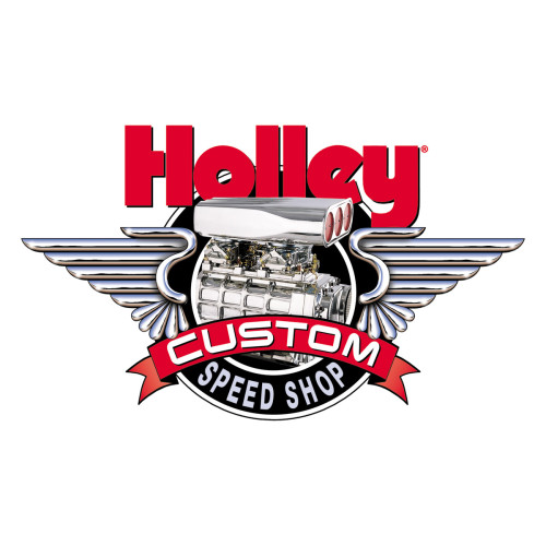 PartzBiz CM: 36-279-Holley Custom Speed Shop Decal PartzBiz CM: 36-279-Holley Custom Speed Shop Decal