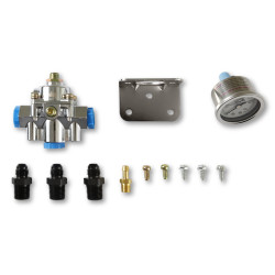 PartzBiz CM 12-881KIT - ชุดควบคุมแรงดันน้ำมันเชื้อเพลิงบายพาส Holley Die Cast PartzBiz CM 12-881KIT - ชุดควบคุมแรงดันน้ำมันเชื้อเพลิงบายพาส Holley Die Cast