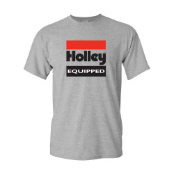 PartzBiz CM 10022-LGHOL - Holley Equipped T-Shirt PartzBiz CM 10022-LGHOL - Holley Equipped T-Shirt