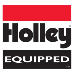PartzBiz CM 36-28 - Holley Equipped Decal PartzBiz CM 36-28 - Holley Equipped Decal