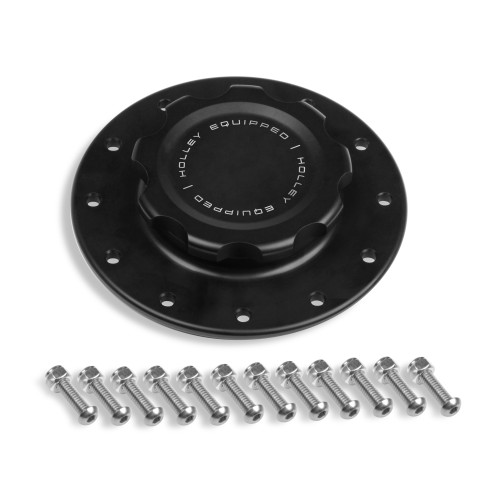 PartzBiz CM: 241-227-Holley Equipped Billet Fuel Cell Cap