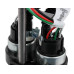 PartzBiz CM: 12-143-Holley Fuel Cell EFI Pump Module Assembly 6 Bolt Flange with VR Series Brushless Fuel Pumps