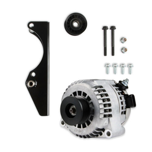 PartzBiz CM: 97-369-Holley Gen III Hemi Alternator Relocation Kit w/ Holley Alternator