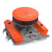 PartzBiz CM: 241-293-Holley GM Licensed Valve Cover - Muscle Series - SBC - Center Bolt - Factory Orange Machined PartzBiz CM: 241-293-Holley GM Licensed Valve Cover - Muscle Series - SBC - Center Bolt - Factory Orange Machined