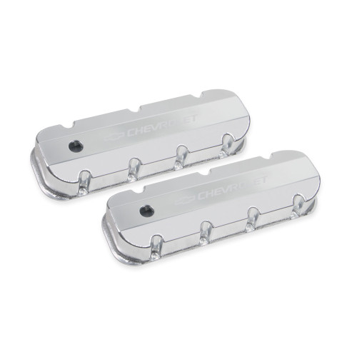 PartzBiz CM: 241-280-Holley GM Licensed Valve Cover - Track Series - BBC - Fabricated Aluminum - Silver PartzBiz CM: 241-280-Holley GM Licensed Valve Cover - Track Series - BBC - Fabricated Aluminum - Silver