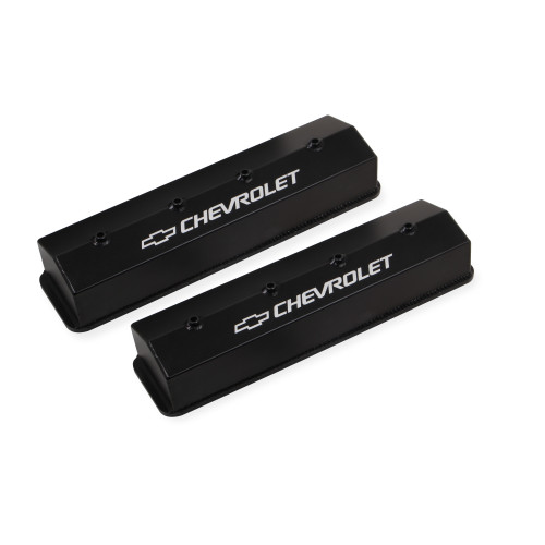PartzBiz CM: 241-286-Holley GM Licensed Valve Cover - Track Series - SBC - Fabricated Aluminum - Center Bolt - Black PartzBiz CM: 241-286-Holley GM Licensed Valve Cover - Track Series - SBC - Fabricated Aluminum - Center Bolt - Black