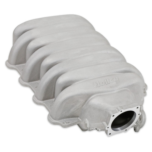 PartzBiz CM: 300-900-ท่อร่วมไอดี Holley Low-Profile - Godzilla - ผิวเคลือบอย่างเป็นธรรมชาติ PartzBiz CM: 300-900-ท่อร่วมไอดี Holley Low-Profile - Godzilla - ผิวเคลือบอย่างเป็นธรรมชาติ