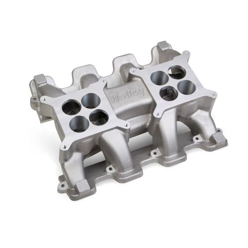 PartzBiz CM: 300-120-ท่อร่วมคาร์บูเรเตอร์ Holley LS - 2x4 เครื่องบินคู่ GM LS1/LS2/LS6 PartzBiz CM: 300-120-ท่อร่วมคาร์บูเรเตอร์ Holley LS - 2x4 เครื่องบินคู่ GM LS1/LS2/LS6