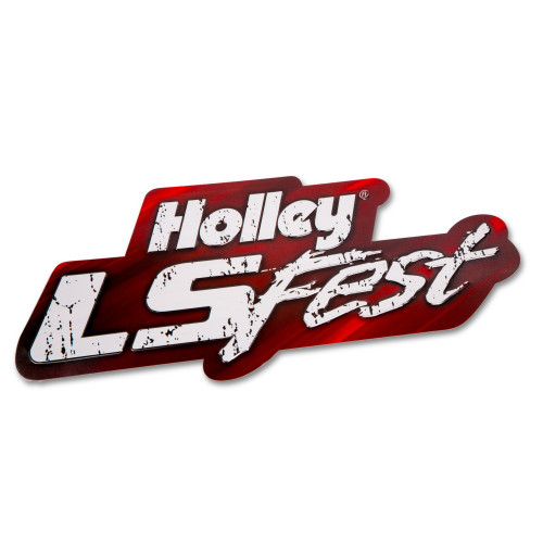 PartzBiz CM: 10133HOL-ป้ายโลหะ Holley LS Fest PartzBiz CM: 10133HOL-ป้ายโลหะ Holley LS Fest