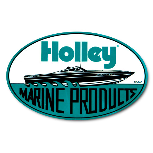PartzBiz CM: 36-166-สติ๊กเกอร์ Holley Marine PartzBiz CM: 36-166-สติ๊กเกอร์ Holley Marine