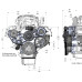 PartzBiz CM: 20-290-Holley Mid-Mount Complete Accessory System