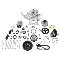 PartzBiz CM 20-290 - ระบบอุปกรณ์เสริมที่สมบูรณ์ของ Holley Mid-Mount PartzBiz CM 20-290 - ระบบอุปกรณ์เสริมที่สมบูรณ์ของ Holley Mid-Mount