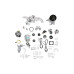 PartzBiz CM: 20-220-Holley Premium Mid-Mount Complete Accessory System for GM Gen V LT4 Wet Sump Engines
