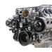 PartzBiz CM: 20-220-Holley Premium Mid-Mount Complete Accessory System for GM Gen V LT4 Wet Sump Engines