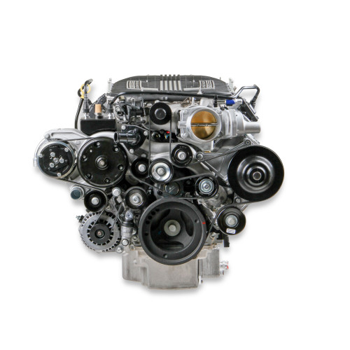PartzBiz CM: 20-220-Holley Premium Mid-Mount Complete Accessory System for GM Gen V LT4 Wet Sump Engines