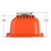 PartzBiz CM: 241-136-ฝาครอบวาล์ว Holley - Muscle Series - ครีบ - SBC - สีส้มโรงงาน PartzBiz CM: 241-136-ฝาครอบวาล์ว Holley - Muscle Series - ครีบ - SBC - สีส้มโรงงาน