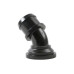 PartzBiz CM: 97-343-Holley Water Neck - Swivel 45 Degree Angle - Black PartzBiz CM: 97-343-Holley Water Neck - Swivel 45 Degree Angle - Black