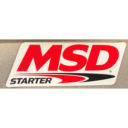 PartzBiz CM: 9291-สติ๊กเกอร์ MSD STARTER PartzBiz CM: 9291-สติ๊กเกอร์ MSD STARTER