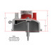PartzBiz CM: 241-113-Tall LS Valve Covers - Gloss Red PartzBiz CM: 241-113-Tall LS Valve Covers - Gloss Red