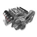 PartzBiz CM: 241-112-Tall LS Valve Covers - Satin Black PartzBiz CM: 241-112-Tall LS Valve Covers - Satin Black