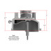 PartzBiz CM: 241-110-Tall LS Valve Covers - Natural Cast PartzBiz CM: 241-110-Tall LS Valve Covers - Natural Cast