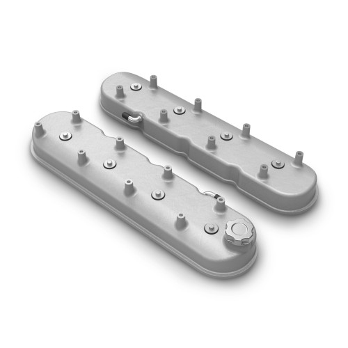 PartzBiz CM: 241-110-Tall LS Valve Covers - Natural Cast PartzBiz CM: 241-110-Tall LS Valve Covers - Natural Cast
