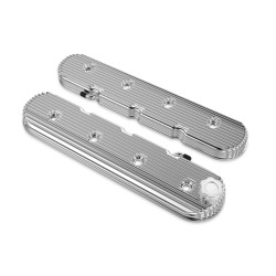 PartzBiz CM 241-131 - Vintage Series Finned LS Valve Covers, Standard Height - Polished PartzBiz CM 241-131 - Vintage Series Finned LS Valve Covers, Standard Height - Polished