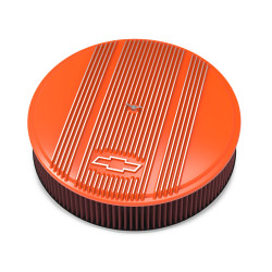 PartzBiz CM 120-176 - Vintage Series GM Licensed Air Cleaner - Factory Orange Machined PartzBiz CM 120-176 - Vintage Series GM Licensed Air Cleaner - Factory Orange Machined