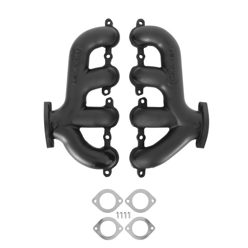 PartzBiz CM: 8505-3HKR-Hooker BlackHeart LS Swap Exhaust Manifolds - การถ่ายโอนข้อมูลด้านหลัง - สีดำ PartzBiz CM: 8505-3HKR-Hooker BlackHeart LS Swap Exhaust Manifolds - การถ่ายโอนข้อมูลด้านหลัง - สีดำ
