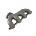 PartzBiz CM: 8505HKR-Hooker BlackHeart LS Swap Exhaust Manifolds - Rear Dump - Natural Cast PartzBiz CM: 8505HKR-Hooker BlackHeart LS Swap Exhaust Manifolds - Rear Dump - Natural Cast