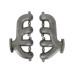 PartzBiz CM: 8505HKR-Hooker BlackHeart LS Swap Exhaust Manifolds - Rear Dump - Natural Cast PartzBiz CM: 8505HKR-Hooker BlackHeart LS Swap Exhaust Manifolds - Rear Dump - Natural Cast