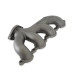 PartzBiz CM: 8506HKR-Hooker BlackHeart LS Swap Exhaust Manifolds - Rear Dump SBC Exit - Natural Cast PartzBiz CM: 8506HKR-Hooker BlackHeart LS Swap Exhaust Manifolds - Rear Dump SBC Exit - Natural Cast