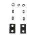 PartzBiz CM: 5380036-Hurst Comp Stick Plate Kit - Ford Mustang PartzBiz CM: 5380036-Hurst Comp Stick Plate Kit - Ford Mustang