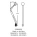 PartzBiz CM: 5386900-Hurst Competition/Plus Shifter Stick - Chrome PartzBiz CM: 5386900-Hurst Competition/Plus Shifter Stick - Chrome
