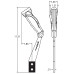 PartzBiz CM: 5388575-Hurst Pistol Grip Shifter Stick for Mopar B & E Bodies - Wood Grain PartzBiz CM: 5388575-Hurst Pistol Grip Shifter Stick for Mopar B & E Bodies - Wood Grain