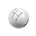 PartzBiz CM: 1637626-Hurst Shift Knob - 4-Speed Pattern - White