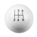 PartzBiz CM: 1630014-Hurst Shift Knob - 5-Speed Pattern - White PartzBiz CM: 1630014-Hurst Shift Knob - 5-Speed Pattern - White