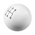 PartzBiz CM: 1630014-Hurst Shift Knob - 5-Speed Pattern - White PartzBiz CM: 1630014-Hurst Shift Knob - 5-Speed Pattern - White