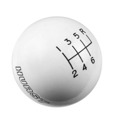 PartzBiz CM 1630056 - Hurst Shift Knob - 6-Speed - White PartzBiz CM 1630056 - Hurst Shift Knob - 6-Speed - White