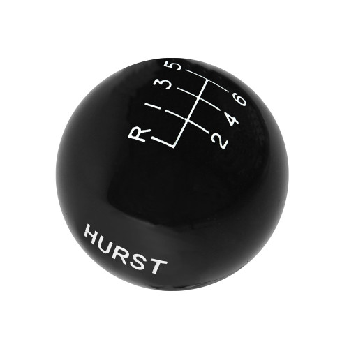 PartzBiz CM: 1631225-Hurst Shift Knob - 6-Speed - Black - Ford PartzBiz CM: 1631225-Hurst Shift Knob - 6-Speed - Black - Ford