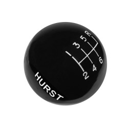 PartzBiz CM 1631040 - Hurst Shift Knob - Black 6-Speed - 3/8-16 Threads PartzBiz CM 1631040 - Hurst Shift Knob - Black 6-Speed - 3/8-16 Threads