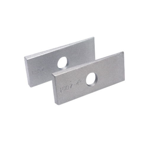 PartzBiz CM: 20510-Lakewood Axle Shims - Traction Bar Wedge Kits - 4 degree - Aluminum PartzBiz CM: 20510-Lakewood Axle Shims - Traction Bar Wedge Kits - 4 degree - Aluminum