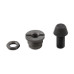 PartzBiz CM: 15501-Lakewood Clutch Fork Pivot Ball - Adjustable - Chevy / Pontiac / Oldsmobile - Steel - Black Oxide