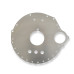 PartzBiz CM: 15741-Lakewood Safety Block Plate - Big Block Ford FE - Steel - Manual Transmission