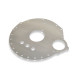 PartzBiz CM: 15741-Lakewood Safety Block Plate - Big Block Ford FE - Steel - Manual Transmission