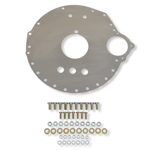 PartzBiz CM: 15741-Lakewood Safety Block Plate - Big Block Ford FE - Steel - Manual Transmission