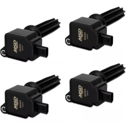 PartzBiz CM 825943 - MSD Ignition Coil - Ford EcoBoost - 2.0L/2.3L L4 - Black - 4-Pack PartzBiz CM 825943 - MSD Ignition Coil - Ford EcoBoost - 2.0L/2.3L L4 - Black - 4-Pack