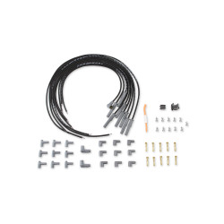 PartzBiz CM 31193 - Black, 8.5mm Super Conductor 8-Cylinder Multi-Angle, Universal