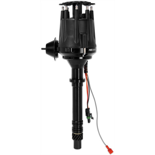 PartzBiz CM: 83603-Black Chevy V8 w/Internal Module Distributor