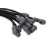 PartzBiz CM: 31233-Black Super Conductor Universal 8 cyl. 90°